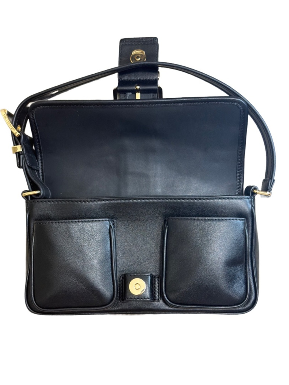 Michael Michael Kors Colby Medium Leather Shoulder Bag - Picture 6 of 14